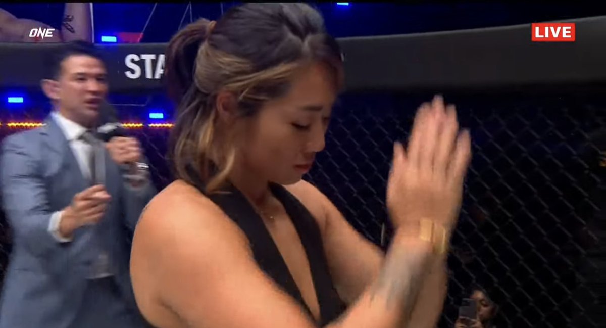 themmamafia's tweet photo. @angelaleemma has just officially retired from MMA
@victorialee.mma @fightstoryofficial 😢🫶🏻
#onefightnight14 #onefc #angelalee #mma #themmamafia https://t.co/YQbGhpKJEy