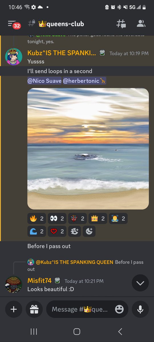 nico_suave86's tweet image. The frens I&apos;ve found by following GME are true artists. Amazing work @Queen_Kubz I&apos;m floored! Truly honored to know you all!