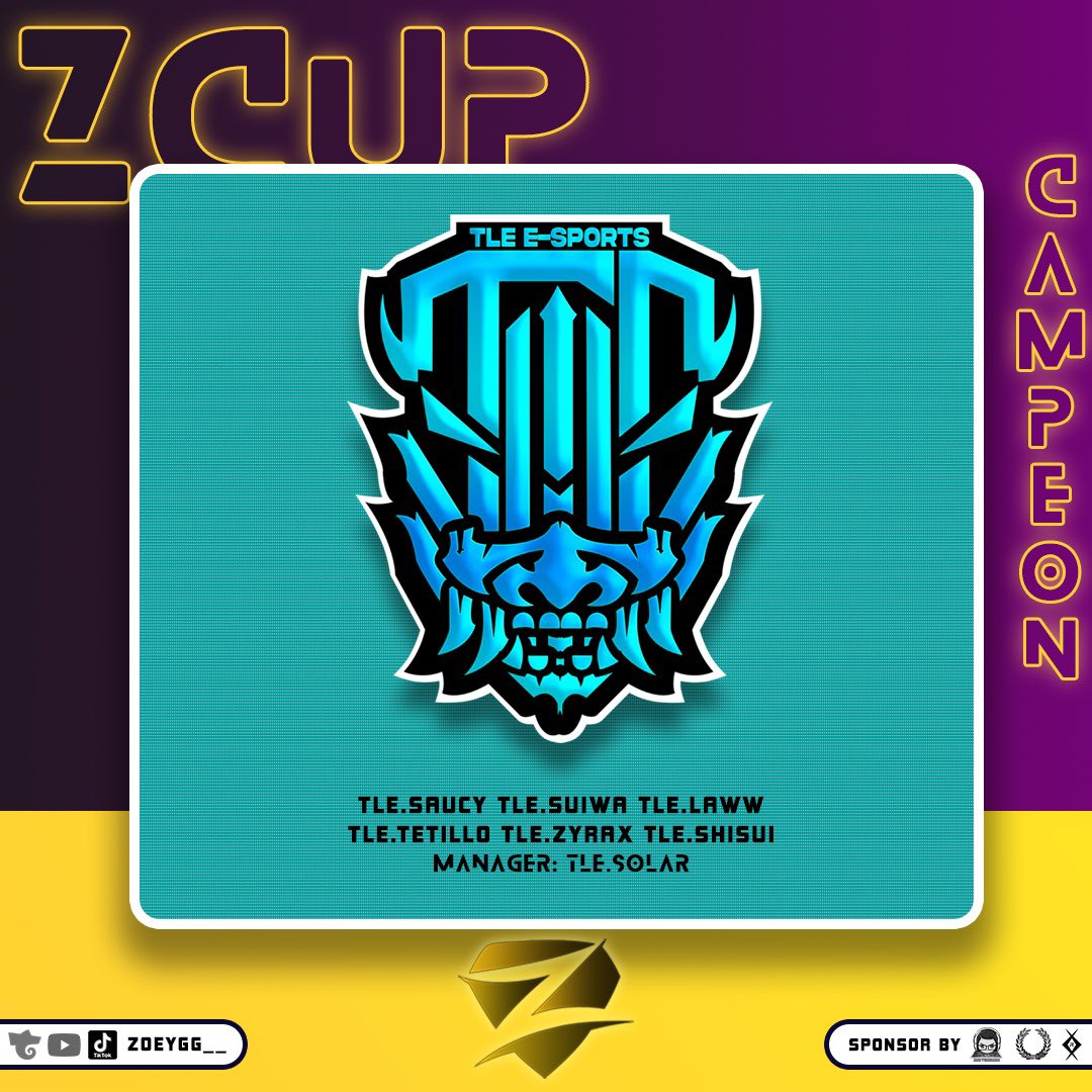 ZCUP_oficial's tweet photo. 🏆 ¡@tle_esports se corona campeón de la ZCUP! 

🥳 En una final épica contra Tribe, ganaron 4-3 en un partido de infarto. 🙌 

¡Gracias al público por el apoyo! 🙏 #EspectáculoTotal #ZCUPChamps #CODm #Callofdutymobile https://t.co/tyk8JCV61e