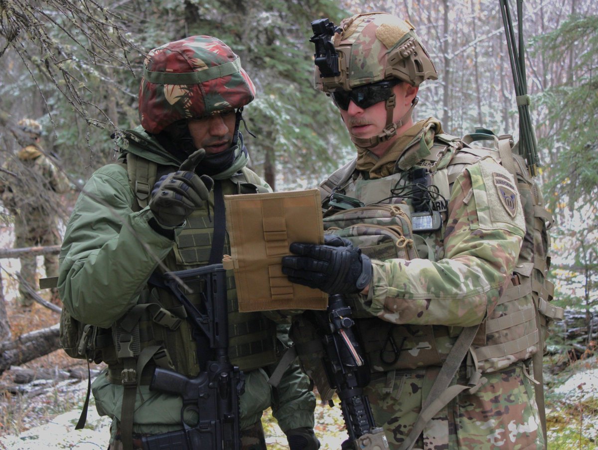india_narrative's tweet photo. Troops of #IndianArmy and the #USArmy carried out a joint tactical exercise in Alaska during the ongoing Exercise #YudhAbhyas: Indian Army
#INDefence #IndiaUSFriendship https://t.co/C9744fQDGy