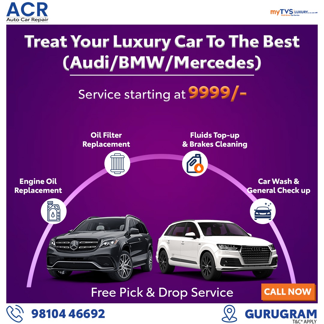 Auto_carrepair's tweet photo. Treat your luxury car to the best with ACR.
✅Engine oil replacement✅Oil filter replacement
✅Fluids top-up & Brakes cleaning
✅Car Wash & General Check-up
Visit ACR now
☎️ call: 9810446692
🔍 Explore: https://t.co/JB3y0xKXBR
#luxurycarservice #vipcarservice #gurgaon https://t.co/LgXL86WiDQ