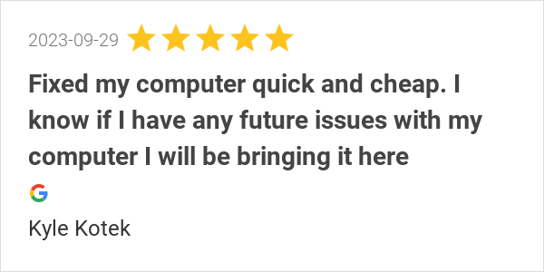TCPCRepair's tweet image. New 5.0-star Review: &quot;Fixed my computer quick and cheap. I know if I have any future issues with my computer I...