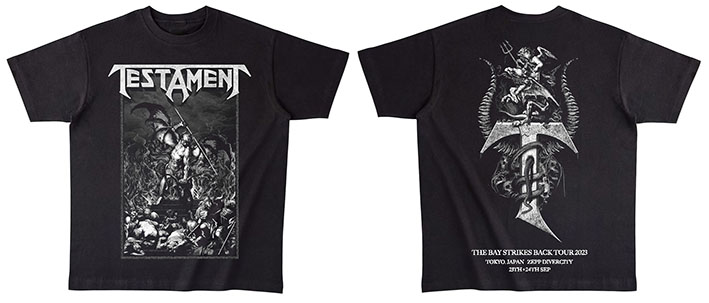 TRS_overseas's tweet photo. #thebaystrikesback の各アーティストのデザイン。
大きめの画像でご紹介させて下さい。
https://t.co/mu95On8AF7
#testament https://t.co/8Ssl9hmE3w