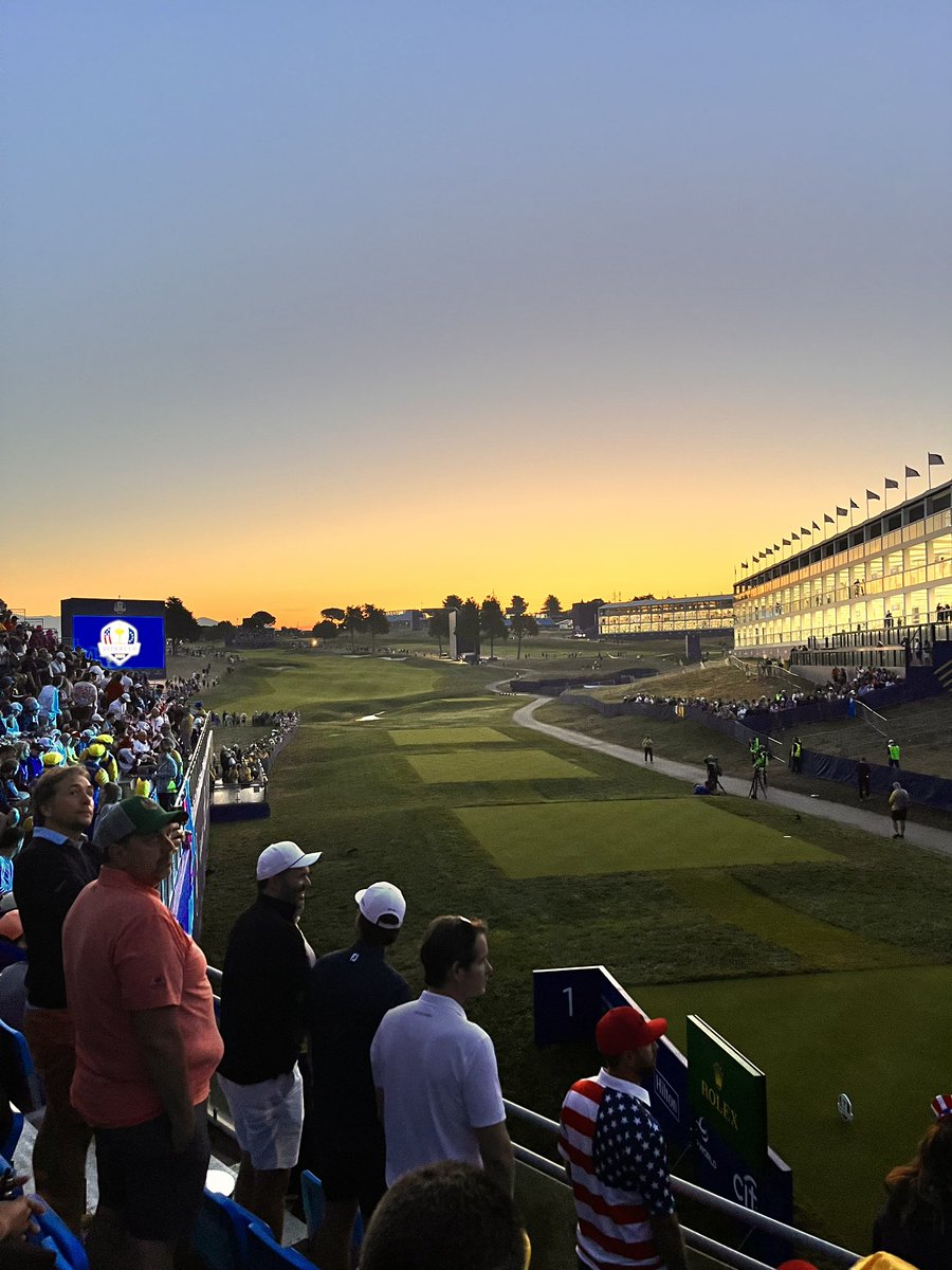 Good morning from the #RyderCup