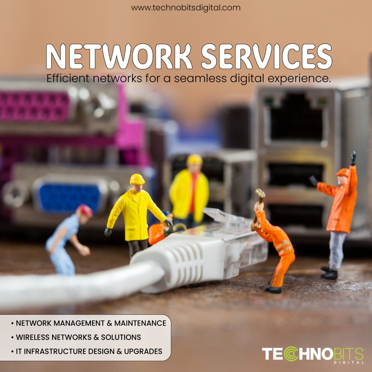 Network services are essential for businesses of all sizes. They allow businesses to connect with their employees, customers, and partners, and to access the resources they need to operate.
.
.
#TechnobitsDigital #networkmanagement #NetworkServices #wirlessnetwork #infrastructure