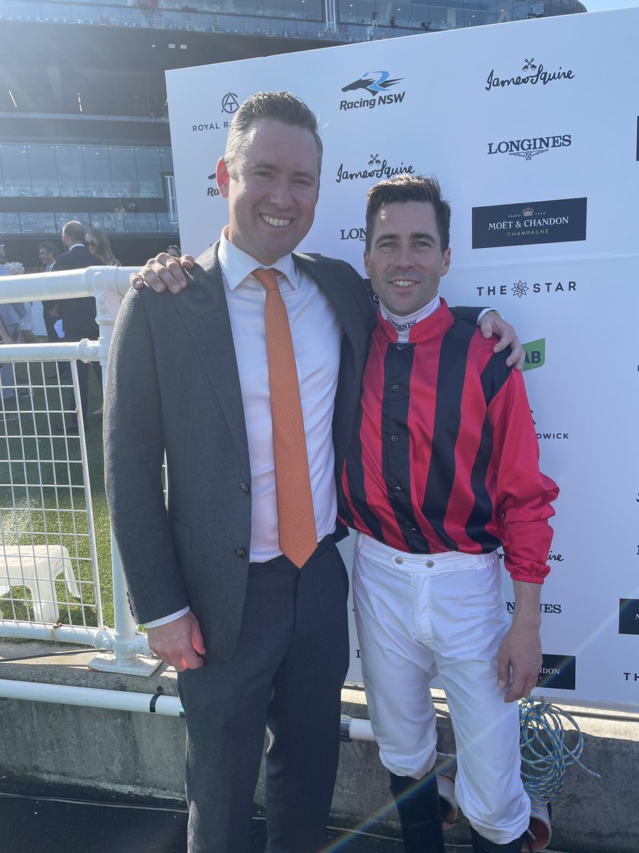 GROUP 1 DREAM TEAM 

Tropical Squall leads all the way in the Flight Stakes for Adam Hyeronimus and <a href="/GaiWaterhouse1/">Gai Waterhouse AO</a> ❤️🖤