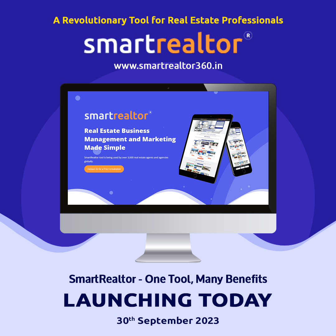 SmartRealtor360's tweet photo. Unlock the Future of Real Estate Business with SmartRealtor!
 
Your key to smarter, seamless property management. 
Discover a world of possibilities 🌐 https://t.co/70Md2hyg9m

#SmartRealtor360 #PropertyPortal #RealEstateAgent #RealEstateBusiness #RealEstateMarketing #RealEstate https://t.co/mB6GnCoilb