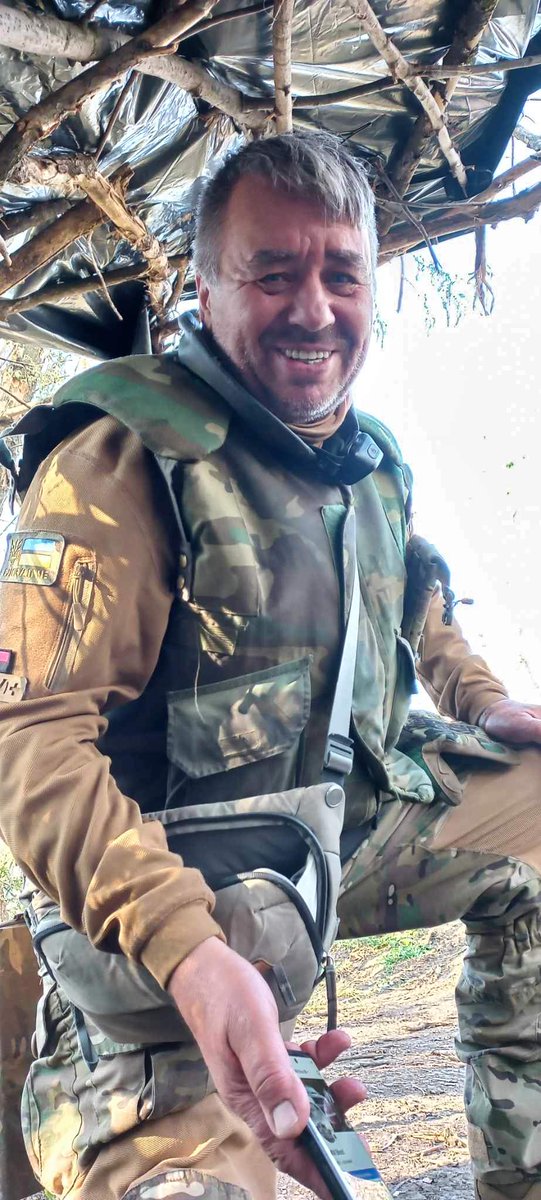 Volodymyr Mironyuk, 'John', facebook.com/wlady.koffeanon, killed in action. A civilian who tried to immortalize in photos every defender of Ukraine in this war. I also knew him and my photo made by him. R.I.P...