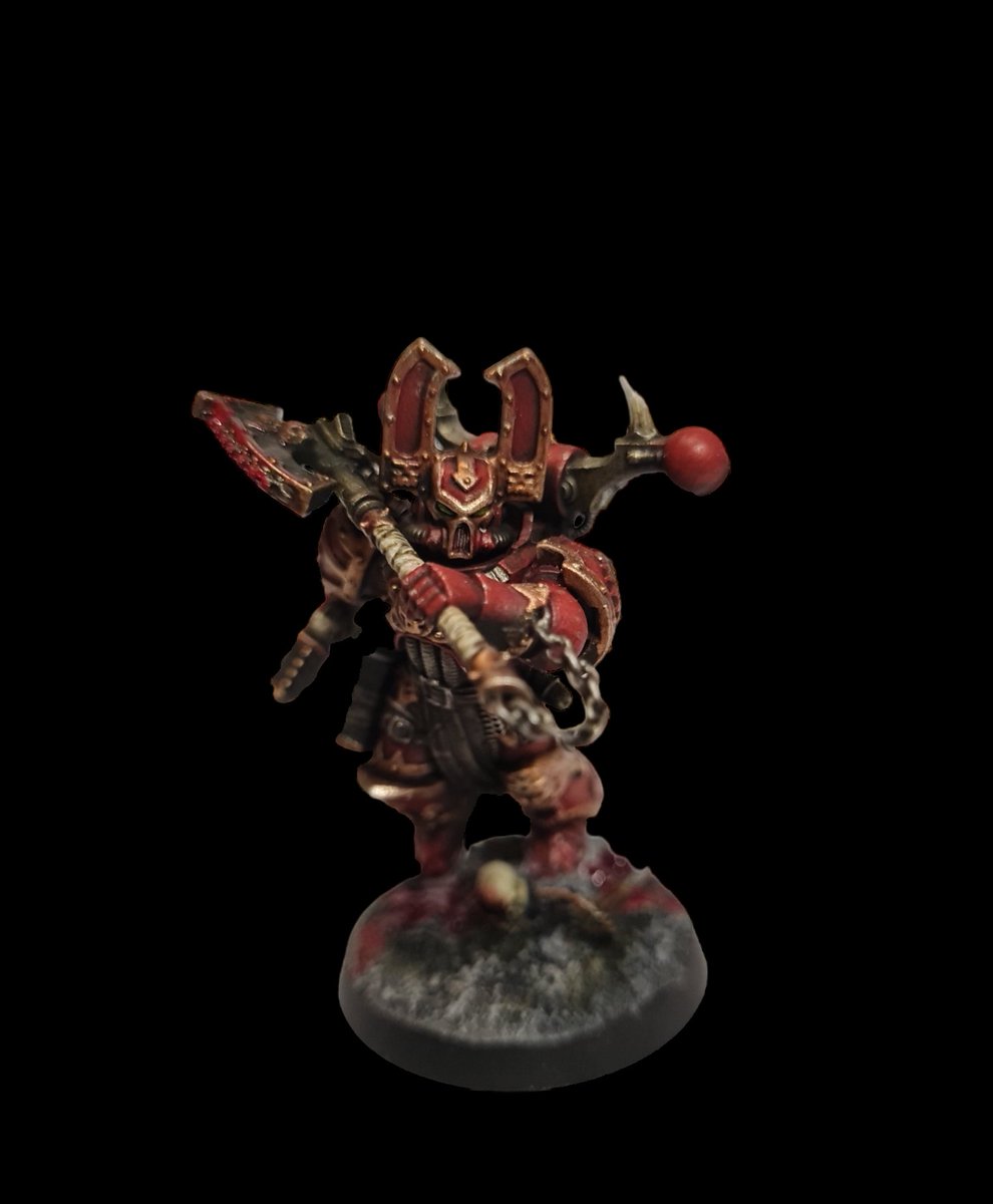 Dad_Hammer40k's tweet photo. Bit late to the party, but heres my new addition army. The Son's of Slaughter.
#40K #warhammer40k #warhammercommunity #khorne #khornebezerkers #bloodforthebloodgod #skullsfortheskullthrone https://t.co/NiVd3KVIvn