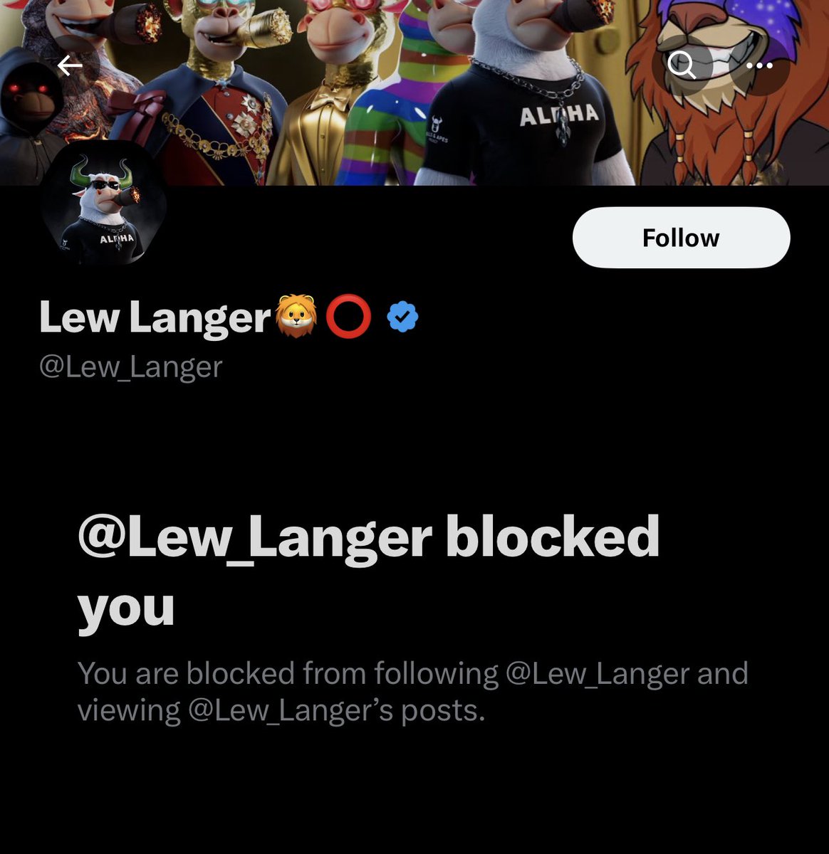 😂😂😂 @Lew_Langer that’s pathetic