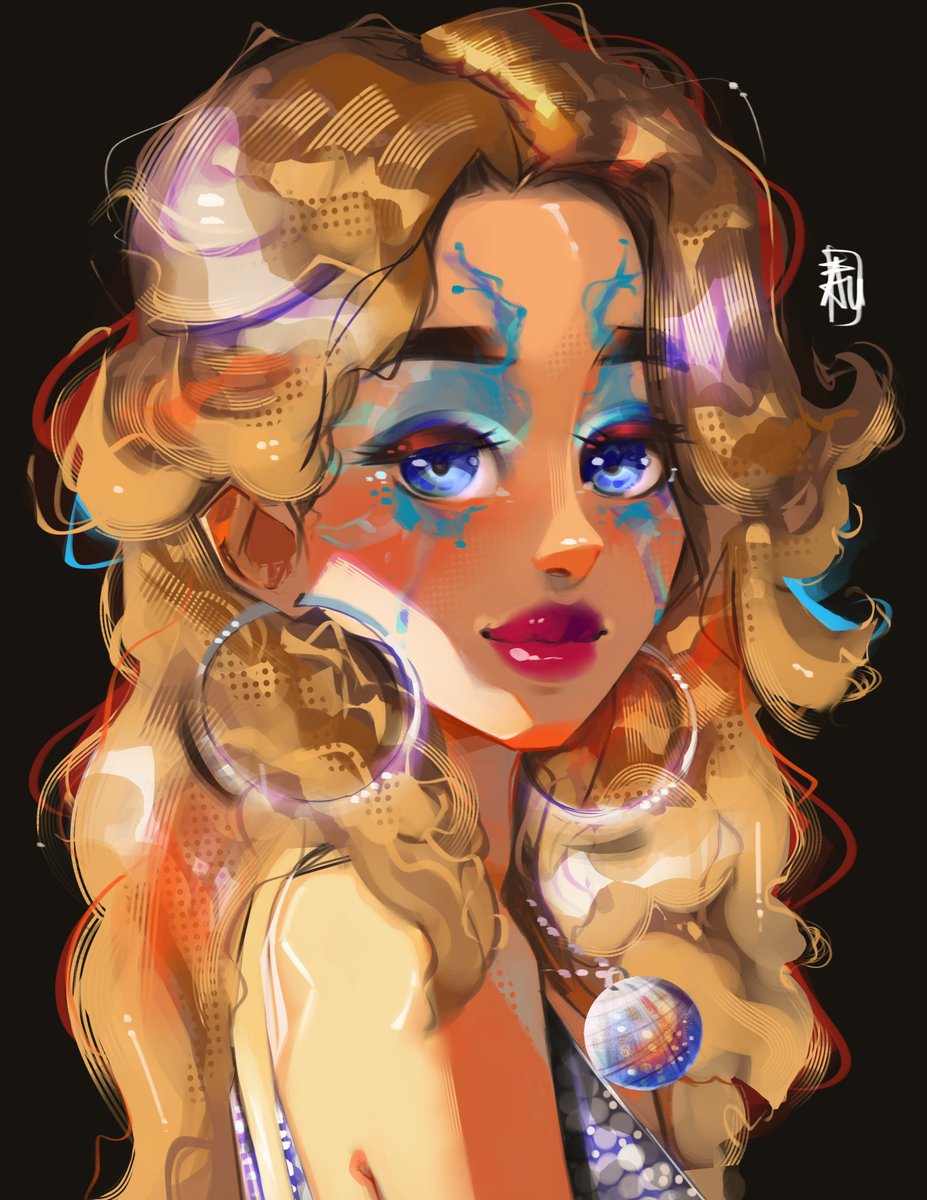 Presenting Dazzler from Marvel Comics! Took about 4 hours to complete. Went a little nuts with the effects, but I'm happy with it! Trying new styles is always fun!

#Xmen #MarvelComics #Marvel #Disney #Dazzler #art #wacom #photoshop