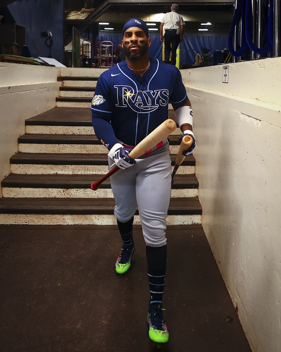 RaysBaseball's tweet photo. No need to worry. The man is still🔒'd in. https://t.co/pQY6ammtlb
