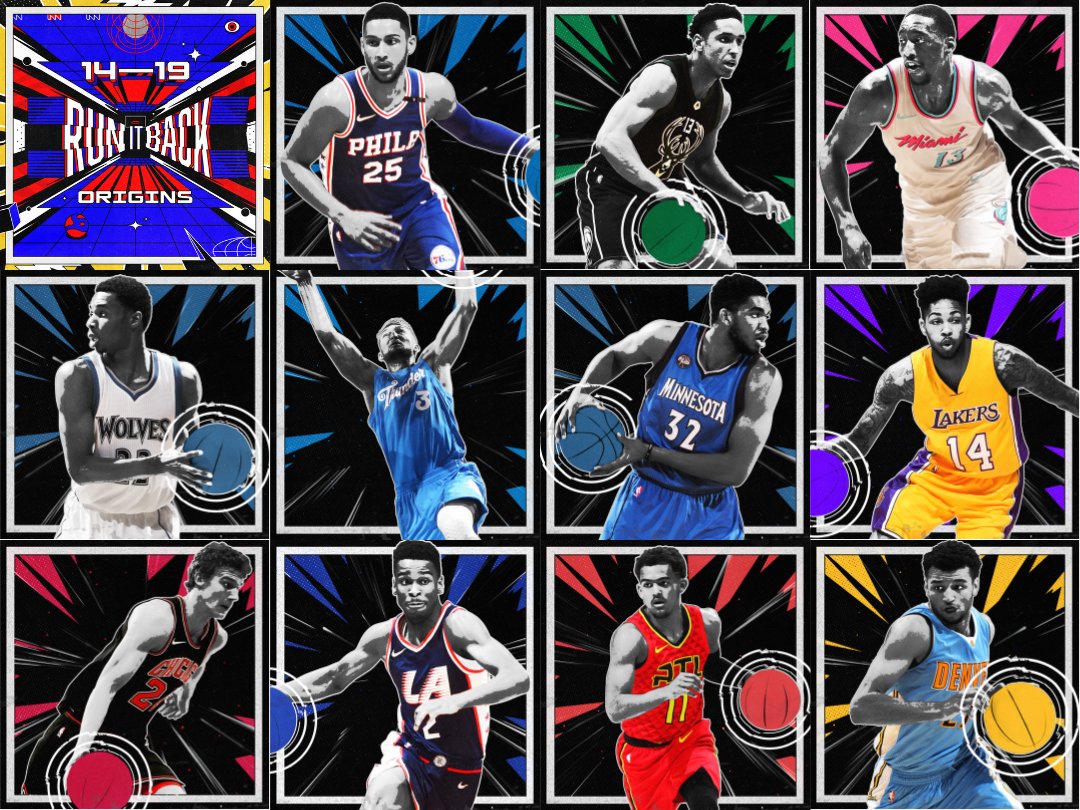 NBATopShot's tweet photo. Every NBA player has an Origin story.
If you could start a new franchise with one of these players, starting with their rookie season, who would you pick?
Simmons. Brogdon. Bam. Wiggins. Sabonis. KAT. Ingram. Lauri. SGA. Trae. Jamal.
Reply with the rook for your roster. https://t.co/A2mfk4X4eF