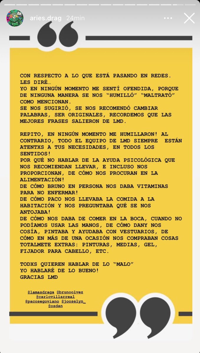 TV_JOTAS's tweet photo. Aries da su opinión respecto a lo sucedido ayer con los brutos https://t.co/usSw1B0yQA