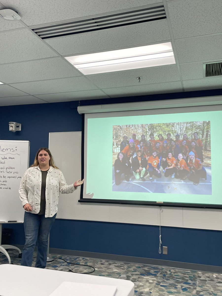 Today in AEE 412, <a href="/seannageiger/">Seanna</a> shared about her experiences working with <a href="/ShaversCreek/">Shaver's Creek</a> Outdoor School. It is exciting to see the overlap between agricultural and environmental education, especially for younger learners! #psuaged24
