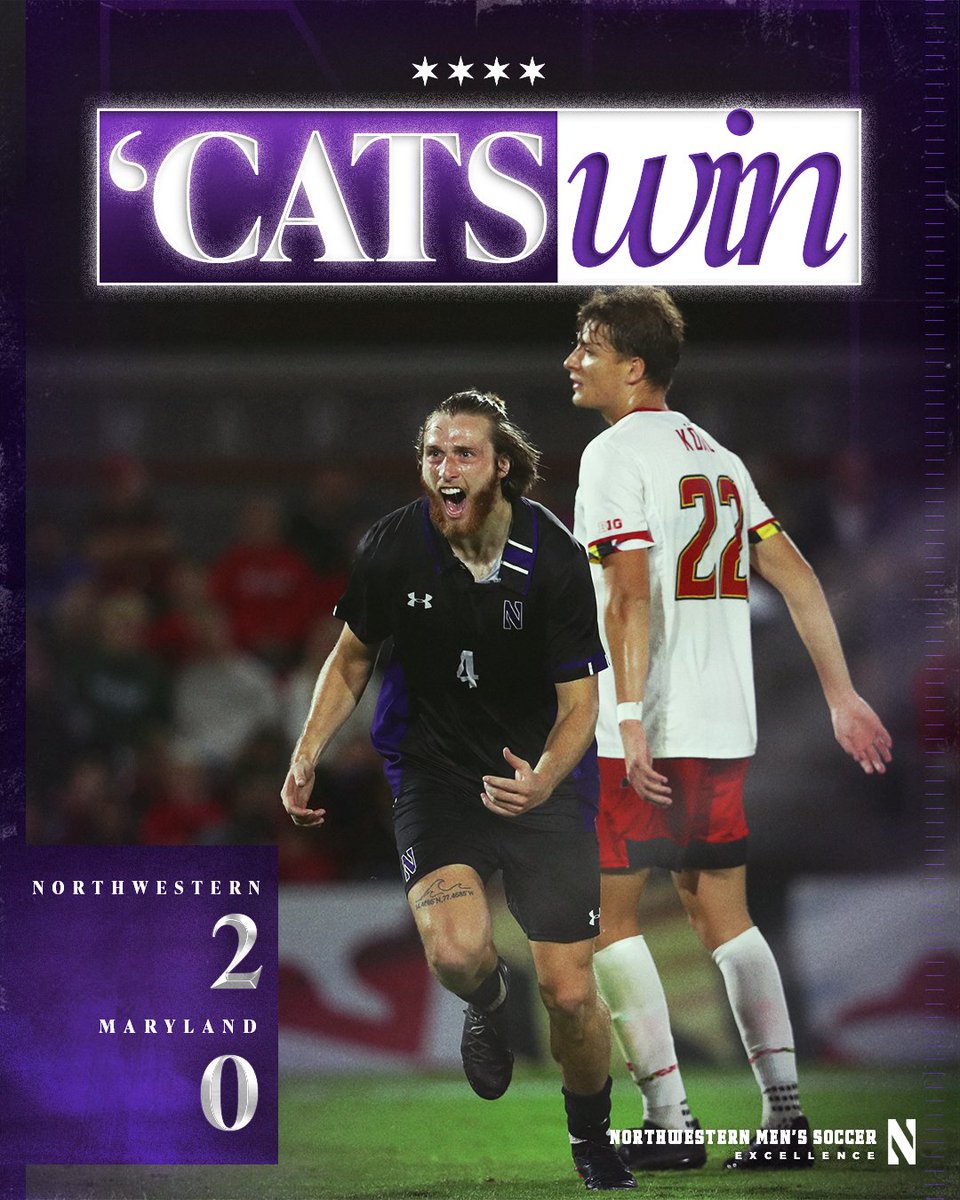 NUMensSoccer's tweet image. 𝗕𝟭𝗚 TIME DUB 😈

43' ⚽️ McCamy
53' ⚽️ Thaggard