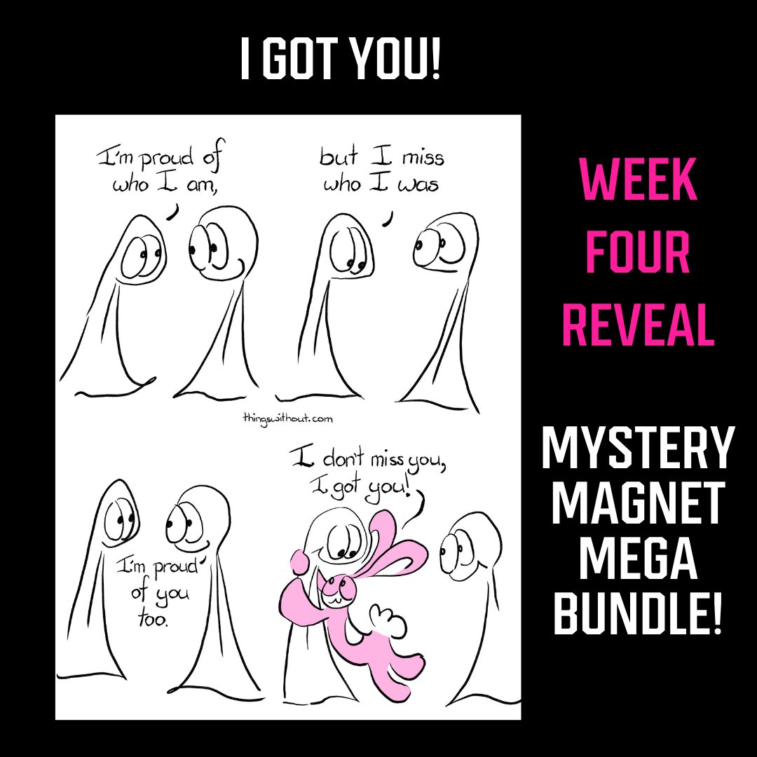 Thingswithout's tweet image. I am proud of who I am. Hope you dig the magnets.

thingswithout.com/product/myster…

 #hope #AutoBioComics #PNWArtist #comics #IndyComics #wholesome #WholesomeMemes #InspirationalQuotes #Quotes #QuotesAboutLife