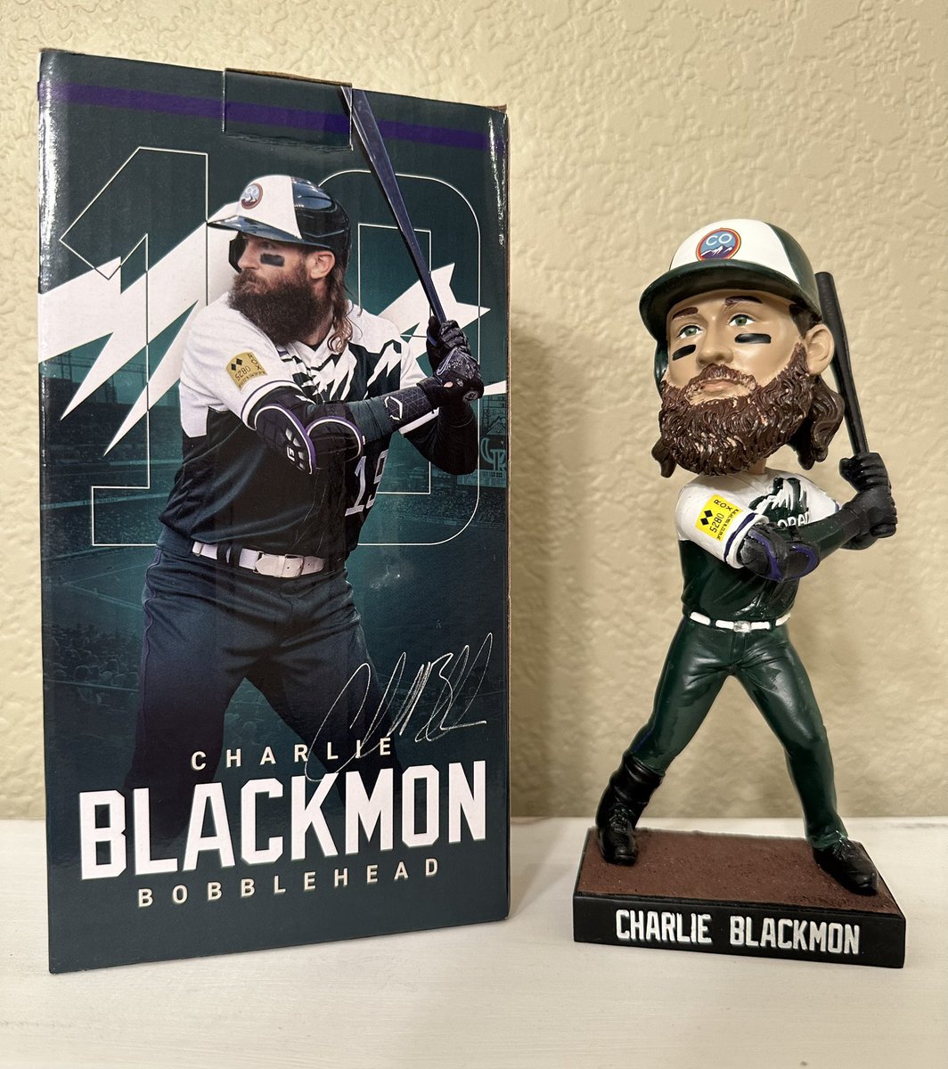 LoveTheRox's tweet photo. Let’s celebrate Blackmon’s extension by giving away his bobblehead! For a chance to win like or RT &amp; answer: if you could pick an alternate walk-up song for Charlie what would it be?

This is giveaway 4 of 6 - one each day of this final home stand. All winners chosen Sunday PM! https://t.co/hfxb6AHGrT