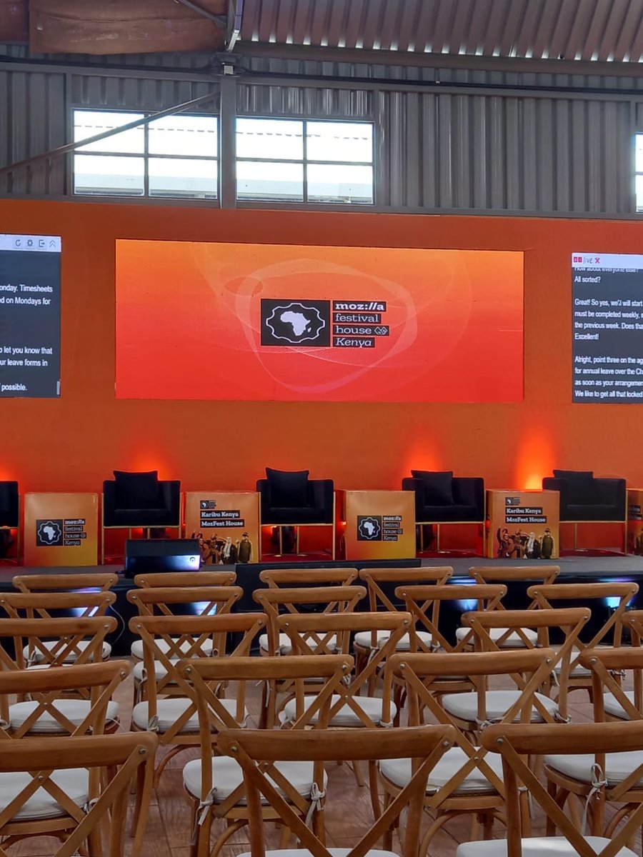 We were proudly represented by <a href="/ObyLaure/">Laure Oby</a>  at the <a href="/mozillafestival/">Mozilla Festival</a> 2023 in Kenya. It was another opportunity to network with people involved in technology at the service of humanity. Thanks to Mozilla for the invitation and especially to Chenai Chair, who always support us.