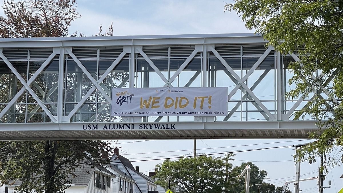 johnsmuthyala's tweet photo. September 27, 2023: 

Grand inaugural of the McGoldrick Center at the University of Southern Maine! 

Great work by USM Foundation! https://t.co/5Yg2XoHY5Q