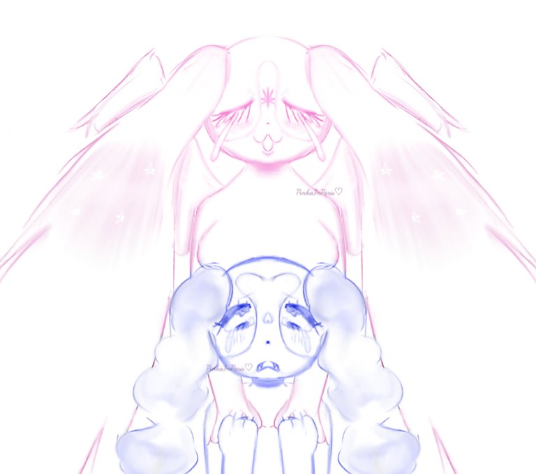 ROBOGRRRL's tweet photo. Save me white girl.. #pinkiecooper #pepperparson #OCs #ParasiteCooper #PasteurellaParson https://t.co/yH4qmWd64t