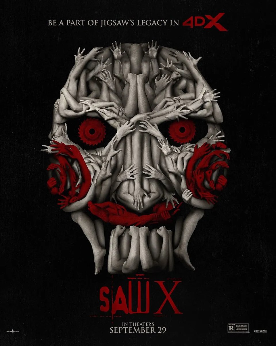 ソウ』シリーズ10作目『Saw X』が、27日木曜日のプレビュー上映で200万ドルを売り上げた。この金額は、前作『スパイラル』の75万ドル 、『ジグソウ』の160万ドルを上回る。『ジグソウ』のOP成績は1600万ドルなので、『Saw X』は今週末に2000万ドル以上を稼ぐと見られる。