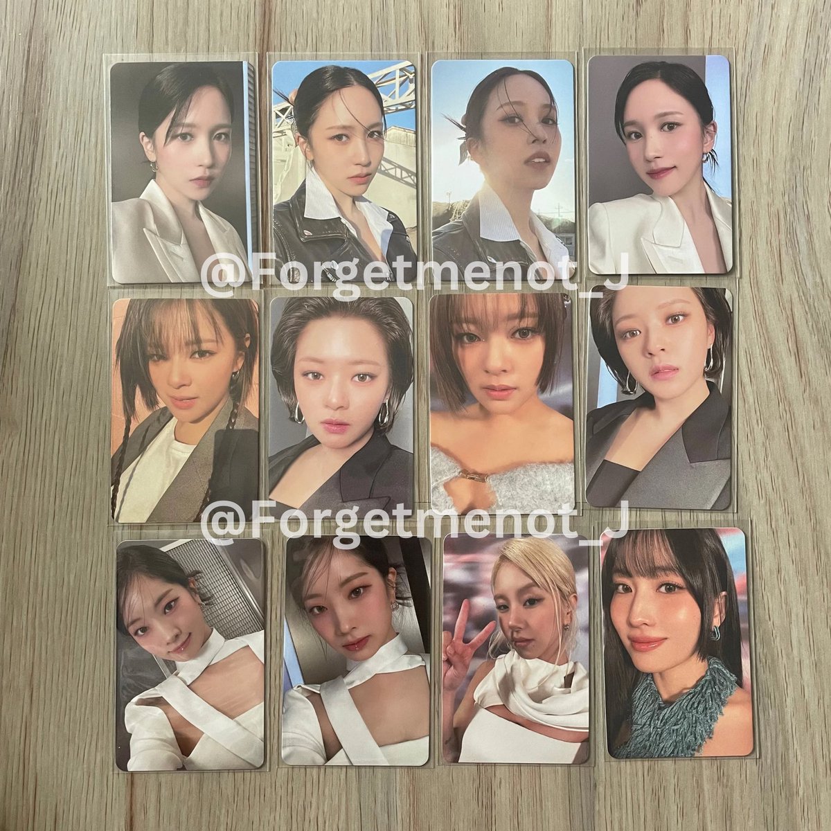 Forgetmenot_J's tweet photo. การ์ดอัลบั้ม Ready to be 
-มินะ ใบละ 100 (เหมา 4ใบ 350) 
-จองยอน ดาฮยอน แชยอง โมโมะ ใบละ 80 
📦รวมส่งแล้ว ✅
 #วันซ์สายเปย์ #ตลาดนัดทไวซ์ #ตลาดนัดtwice https://t.co/qfnlfAS3QB