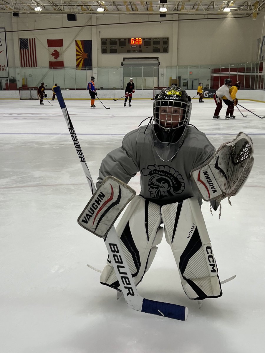 Not one rep, ALL THE REPS! 💪🏼 #snowmangoaltending #private #goalielessons #arizona #goaliedevelopment #icehockey #buildingathletes #firstorlast