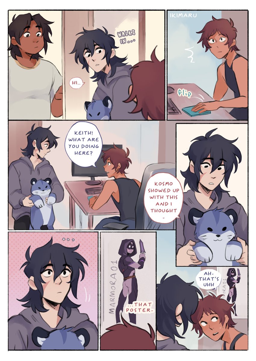 VR/college AU part 21-2! plushie safely returned!