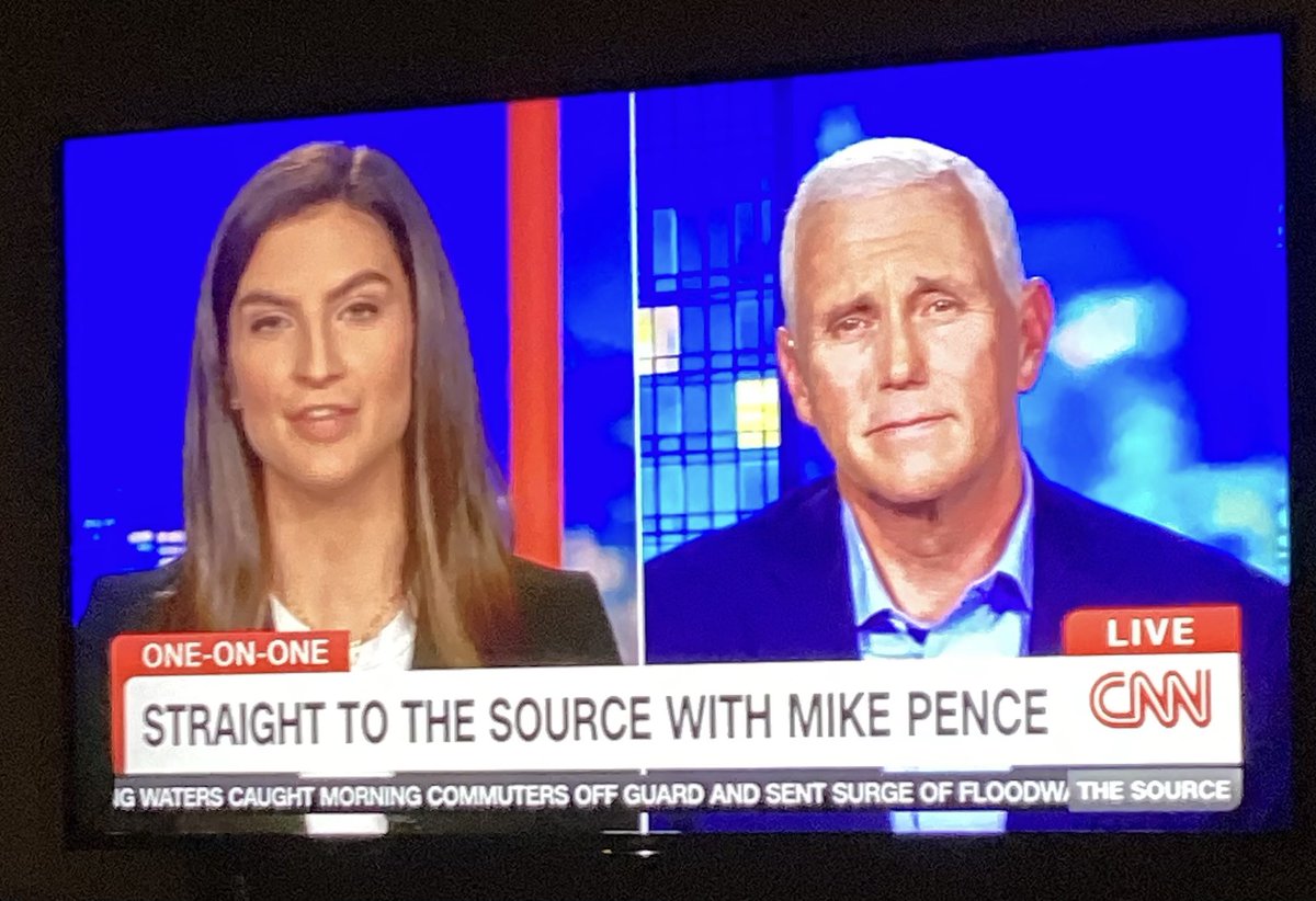 HvRunner726's tweet photo. Is Mike for real? He never answered a question asked of him… everything was, “I share your concern, Joe Bide is the wo…..”. Why is he even a candidate…. #vacuous https://t.co/AUV35Z8xNd