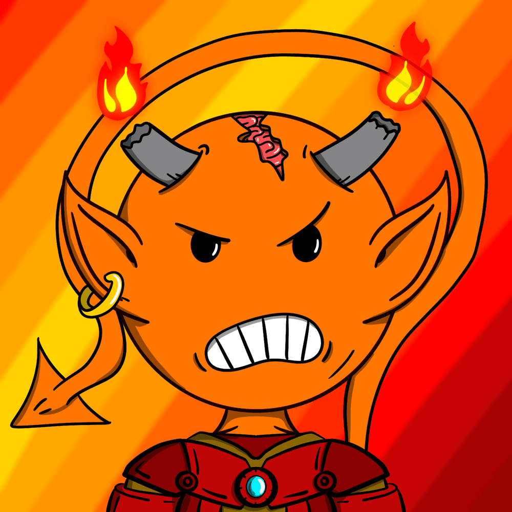 This is how i look when people said pineapple pizza it's good....  🔥👿

opensea.io/collection/deg…

#PolygonCommunity #PolygonNFTs