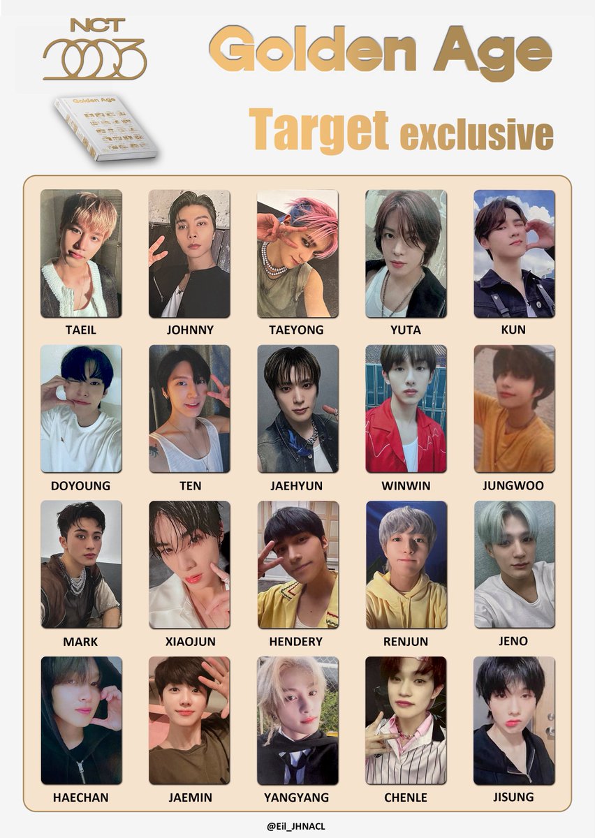 Golden age NCT127 TARGET トレカ ジョンウ - primoak.com