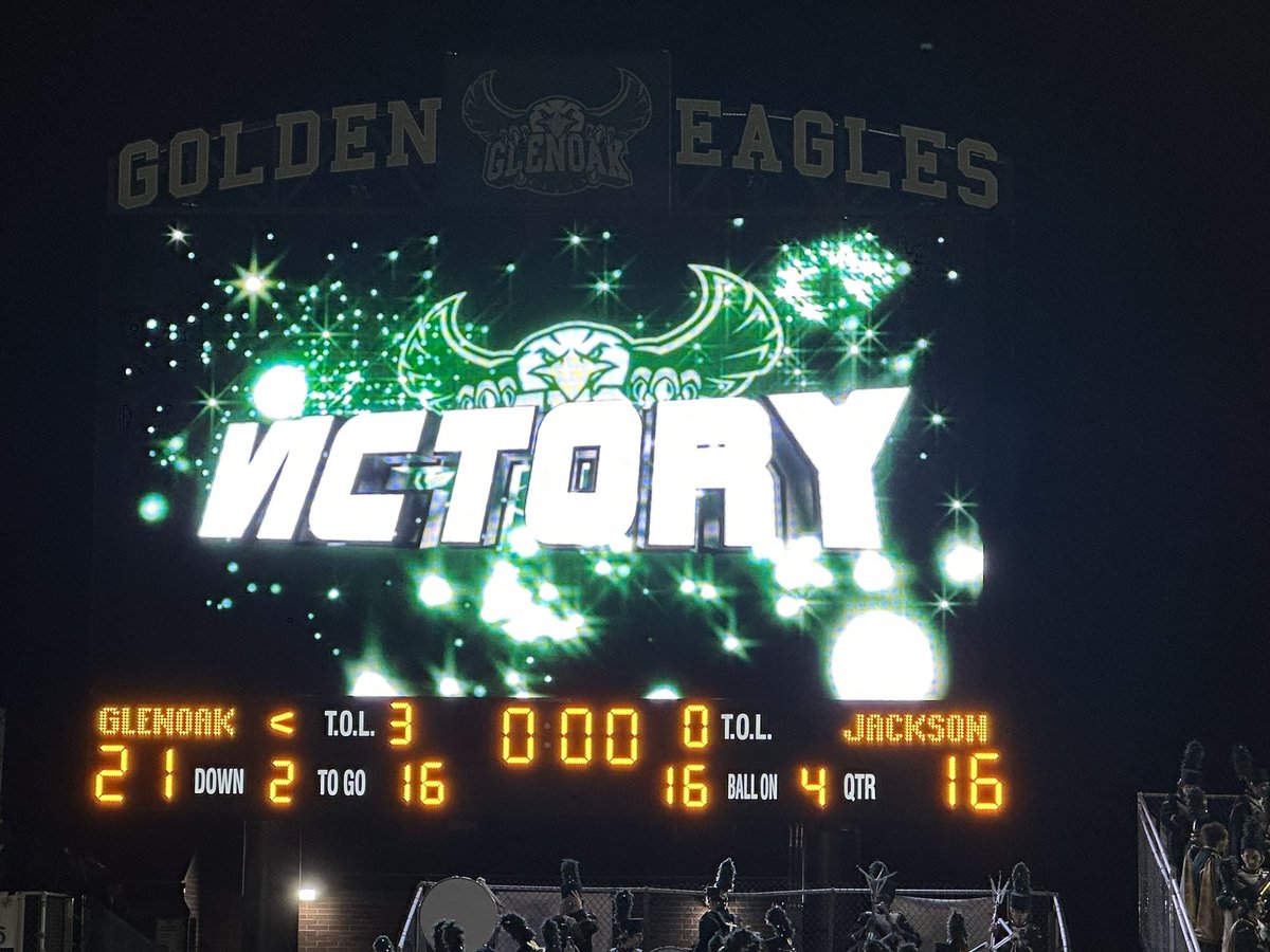 Great way to start Homecoming weekend.  Go Eagles!!