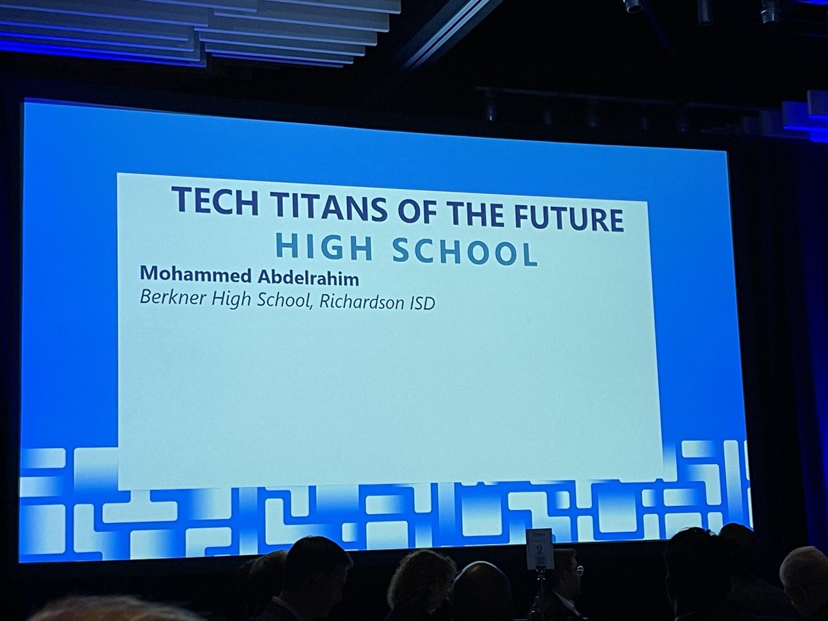 RISD_CTE's tweet photo. Congratulations to Mohammed Abdelrahim on his 2023 Tech Titans of the Future STEM finalist educator award. #RISD_CTE #RISDBelieves https://t.co/K6ajqfMi2L