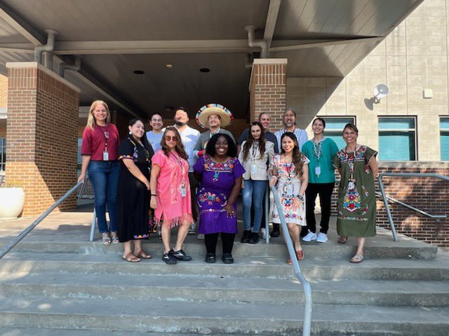MsGasparm's tweet photo. Our Stallion staff looks #ACEmazing celebrating #HispanicHeritageMonth 😍 @RISD_Equity @SaDye21 @LiliOrtizLD @bmccollum3 https://t.co/GCCSAye0dg
