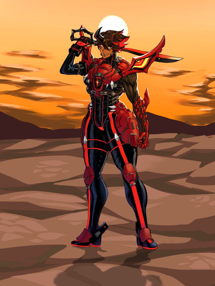 boomshootart's tweet photo. DO IT
The #KLK Kamui design is so badass that it'd be a crime to NOT draw Samus in a full-body #Senketsu #bioarmor
Left is #Doom2016 Elite Guard #OC from #Doom fanfic #DayOfWrath, art by @sbigbro
#KillLaKill #Doomguy by @KeeperUmbra
#doometernal #doomslayer #crossover #armor https://t.co/fCUcFCHAkD