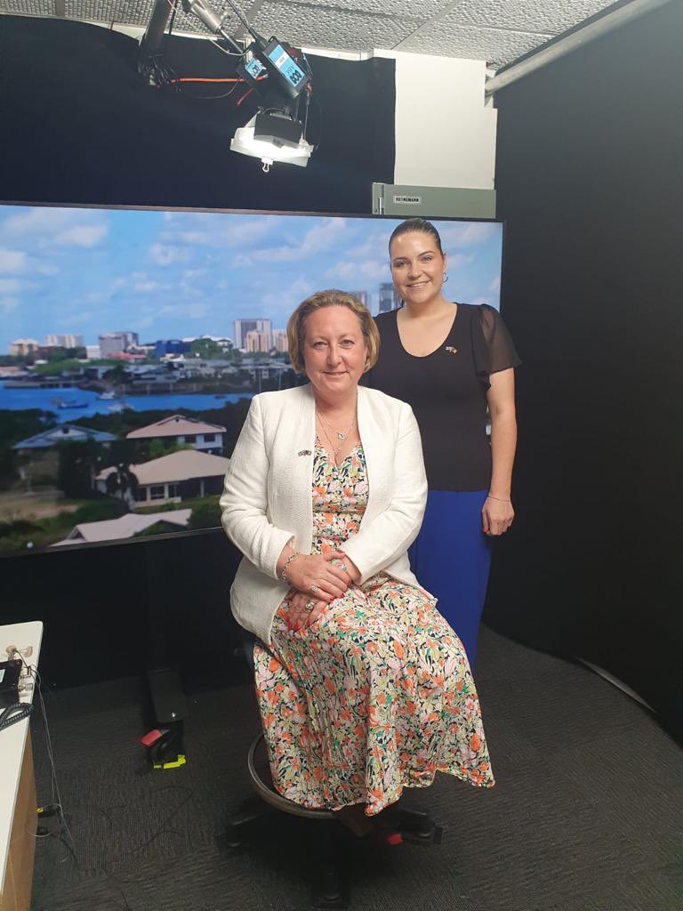 Lucy_EM_'s tweet photo. Just spent a brilliant and productive couple of days in Darwin with @annietrev, the first UK Minister to visit the Territory in 70 years.

The visit focused on building and deepening connections between the UK and NT - including political, First Nations and defence engagements. https://t.co/OyymYS39FI