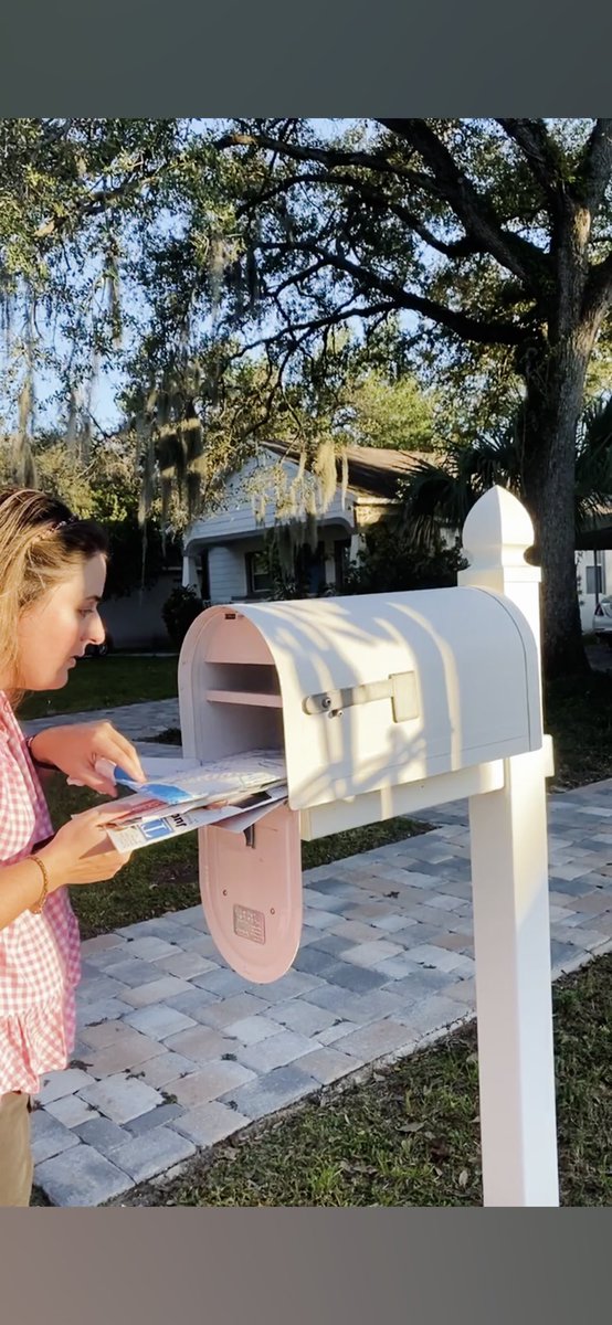 Britt loves to get the mail every day. The more interests they have, no matter how small or seemingly insignificant, matters.  💜  #Autism #Autismo