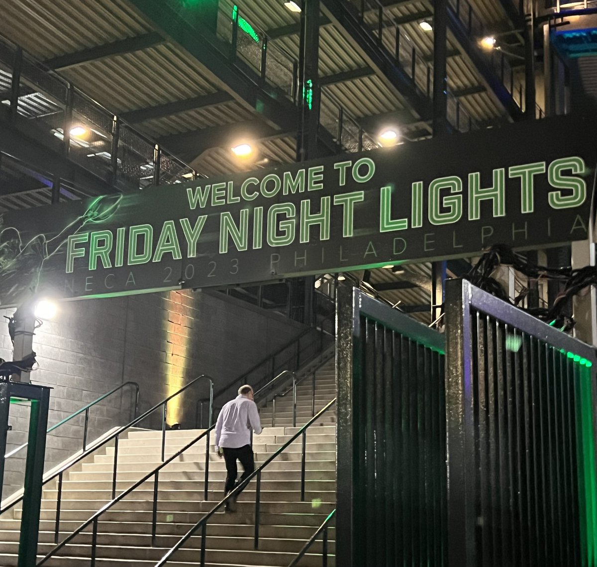 Fun opening night <a href="/LFFStadium/">Lincoln Financial Field</a> #NECAPhilly23