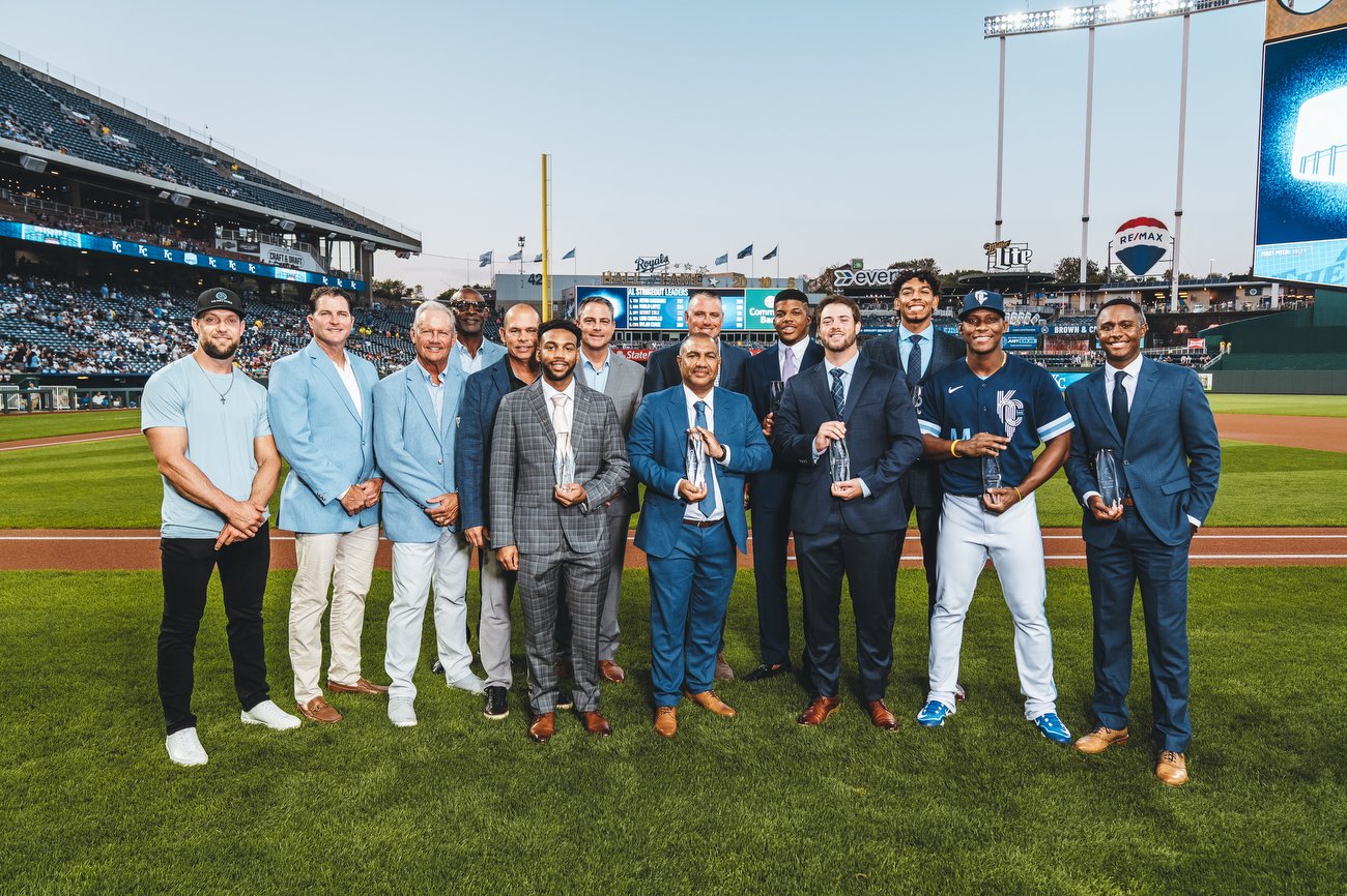 Kansas City Royals on X: We're proud to have our 2023 organizational  award-winners at #TheK tonight for Futures Night! Congratulations to all of  them on their hard work and successful seasons!  /