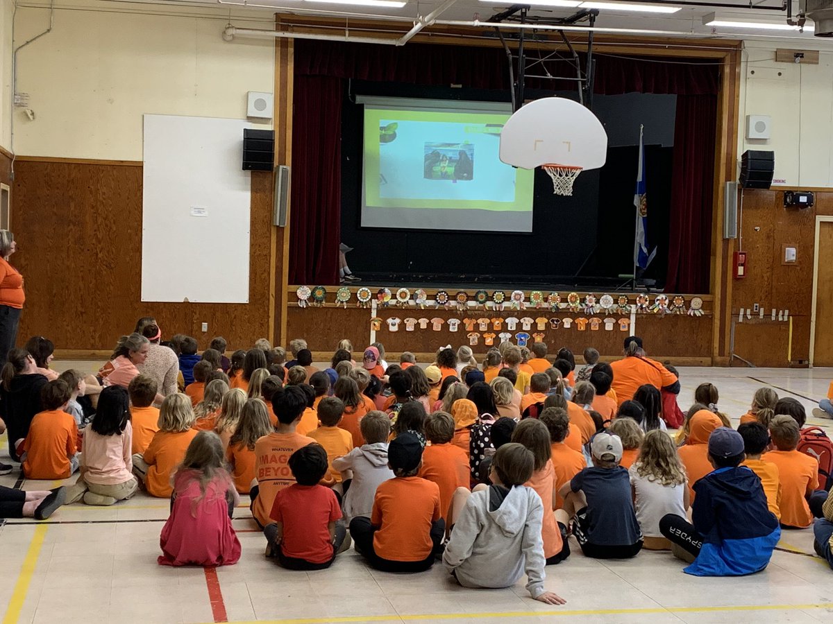 andreafader's tweet photo. @Tupper1930 @HRCE_NS Truth and Reconciliation Day Matters! Every Child Matters https://t.co/q763F5ZKQk