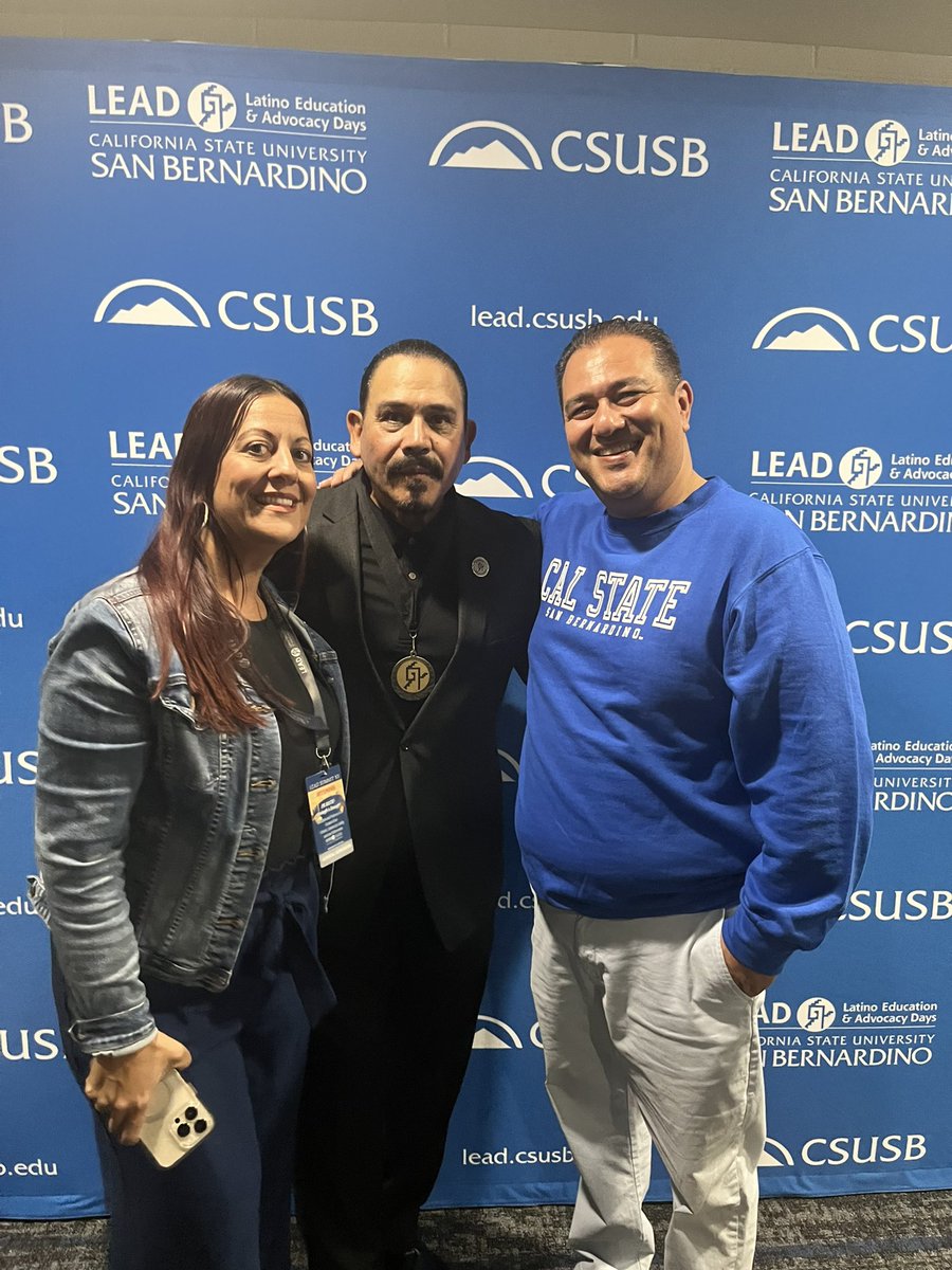 Thank you @ThePtownway for attending the <a href="/leadcsusb/">LEAD</a> Lead Summit with me today.    Thank you <a href="/EmilioRivera48/">Emilio Rivera</a> for sharing your incredible story &amp; being so real. Having so many leaders in education &amp; advocating for the future generations is beyond encouraging. #SiSePuede #lead2023