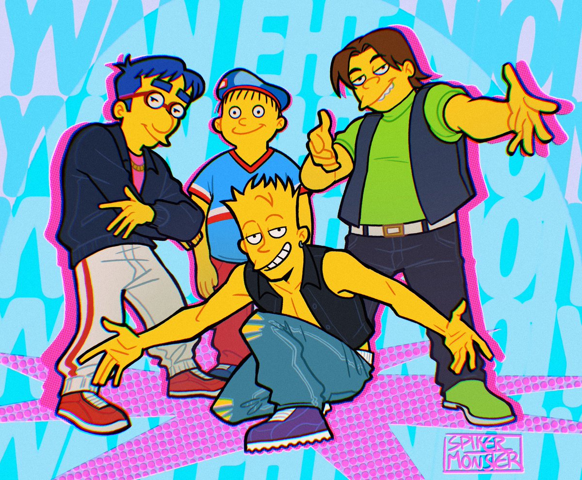 spikermonster's tweet photo. PARTY POSSE WE RULE THE EARTH
THE GREATEST BAND SINCE MUSIC'S BIRTH
#TheSimpsons https://t.co/whfaeH2VJ7