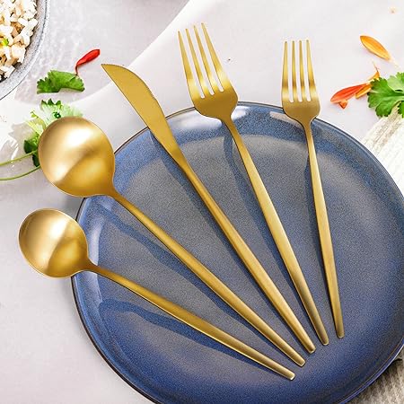 Amazon_Prod_Sam's tweet image. Gold Silverware Set for 8, MIKIWAY 40 Pieces Stainless Steel Flatware Set
amzn.to/45egWYn

#SilverwareSet #Flatware #DiningEssentials #Tableware #ElegantDining #StainlessSteelCutlery #FineDining #TableSetting #GoldCutlery #Dinnerware