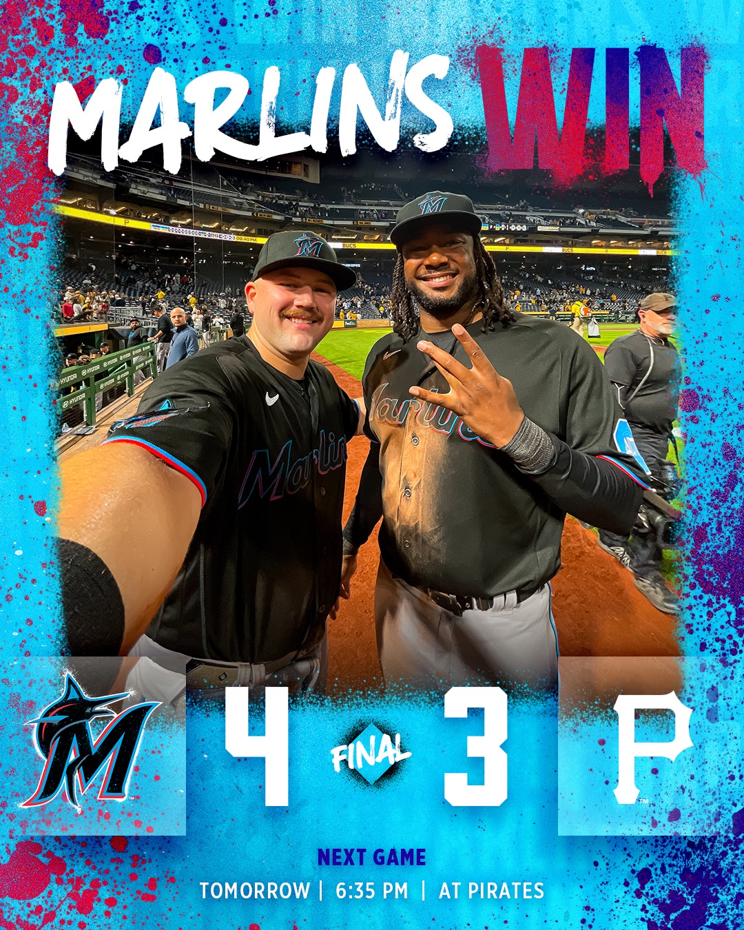 Miami Marlins on X: Which group are you hanging with? ⬇️   / X