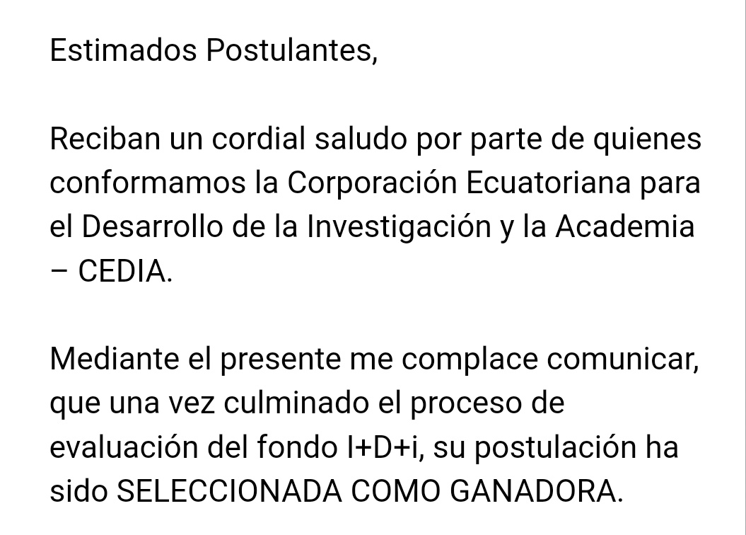 Our project proposal has been accepted by #cedia!! The first research project related to the Quantum Computation in Ecuador 🥳🍾

#FísicaEspoch 
#Espoch
#HacemosHistoria 
#QuantumComputing