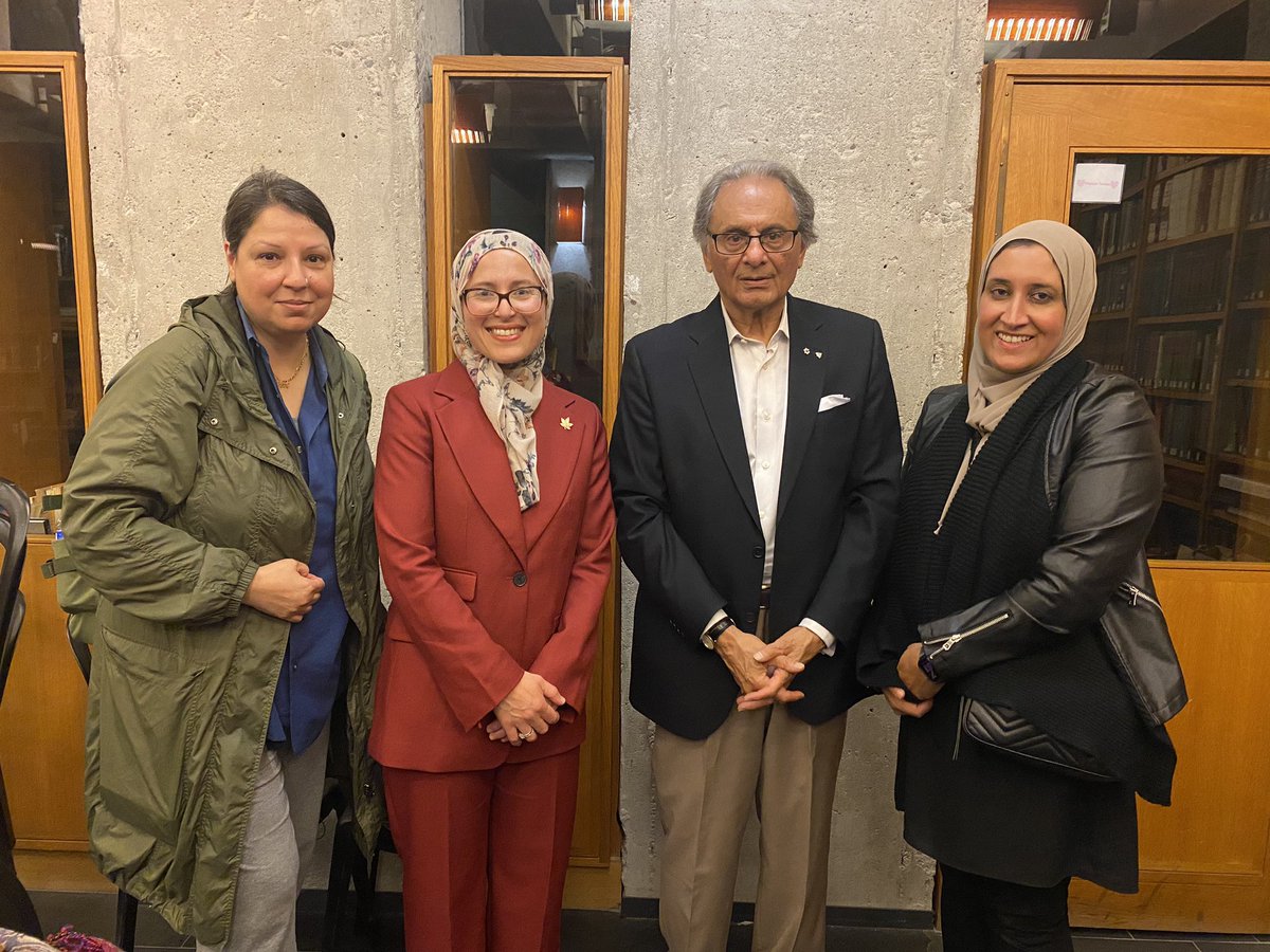 AmiraElghawaby's tweet photo. What an honour to join a Canadian Muslim icon of journalism and recent recipient of Canadian Journalism Foundation Lifetime achievement award - Haroon Siddiqui - for the launch of his new book “My Name is Not Harry” alongside friends &amp; fans @hsiddiquicanada https://t.co/m7yXfsmEsj