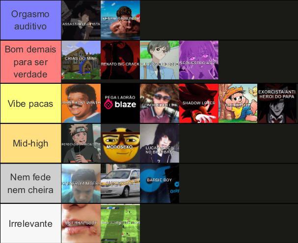 AndreBxxxz's tweet photo. Tierlist Bonda
Change my mind
@MultiversoBonda #Bonda #GoodAssJob #69 #MCVV https://t.co/5yigsjWdVV