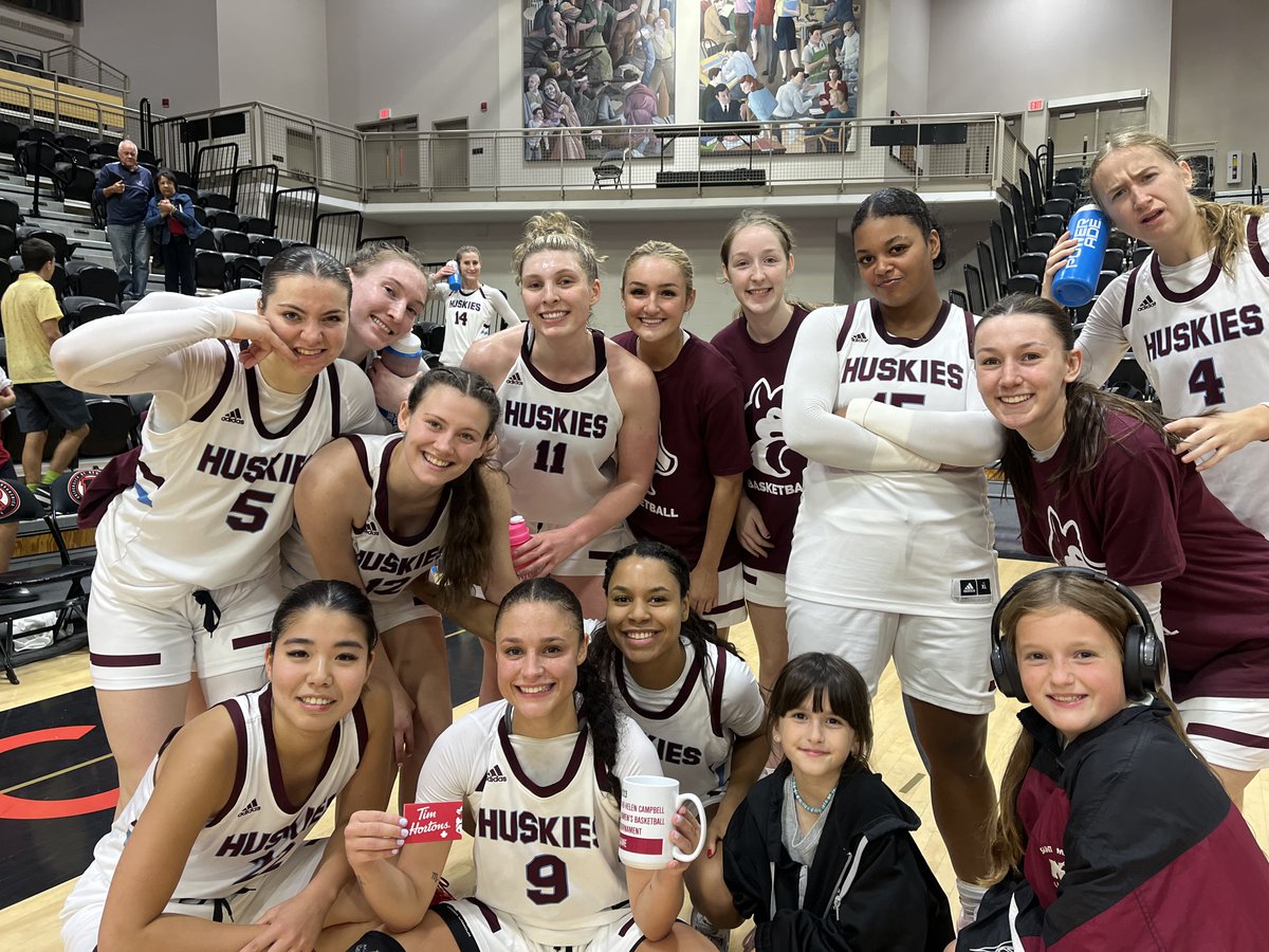 UNBAthletics's tweet photo. WBB: Congratulations to Alaina McMillan of @SMUHuskies 
She was named Player of the Game in SMU's 65-61 win over @rougeetor on Friday, part of the 2023 @SM_Law Helen Campbell Tournament at UNB.
#goredsgo https://t.co/GK7r889CJs
