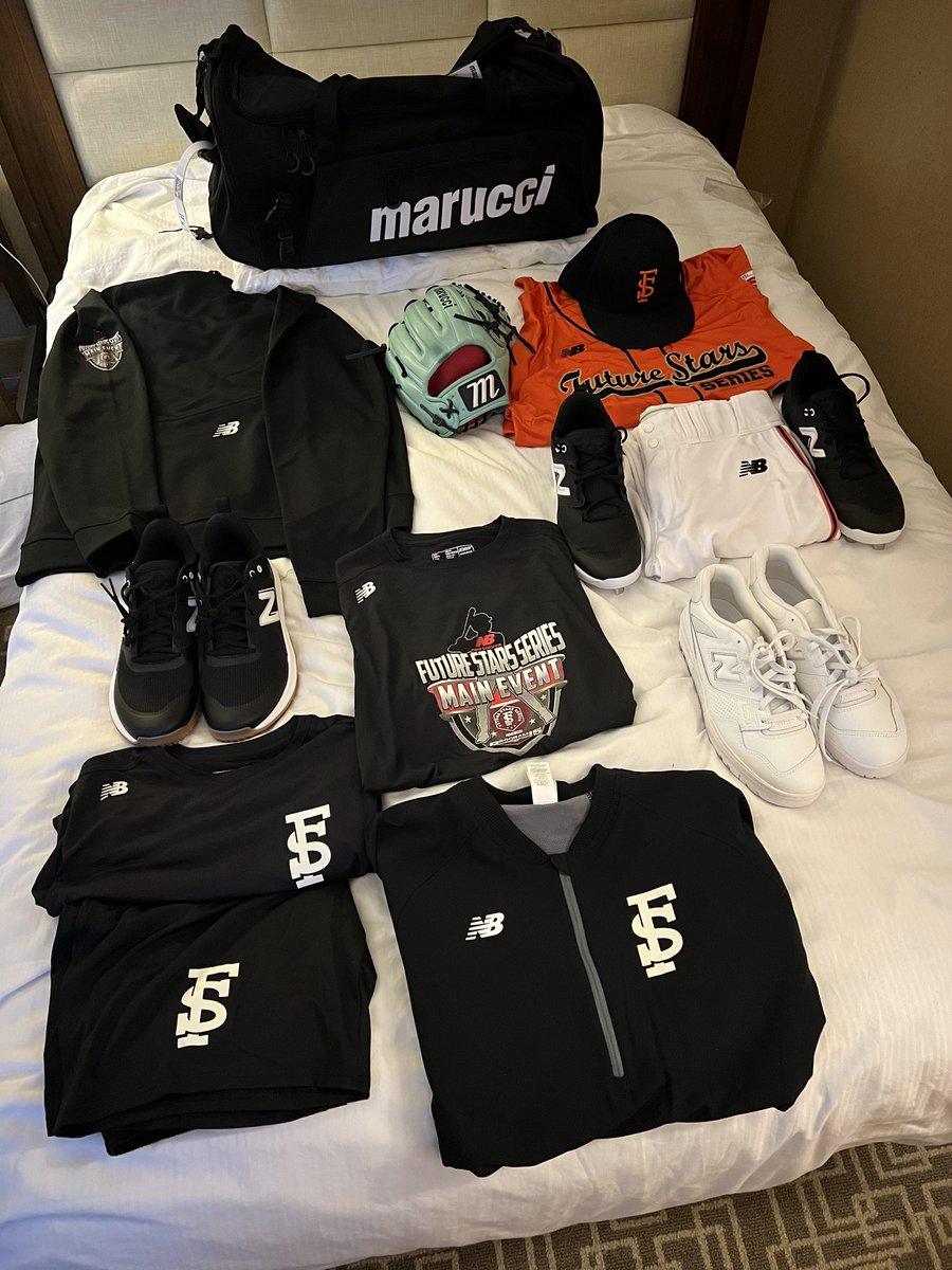 Thank you <a href="/ftrstarsseries/">New Balance 𝗙𝘂𝘁𝘂𝗿𝗲 𝗦𝘁𝗮𝗿𝘀 𝗦𝗲𝗿𝗶𝗲𝘀</a> <a href="/MarucciSports/">Marucci</a> and <a href="/newbalance/">New Balance</a> for the equipment!
